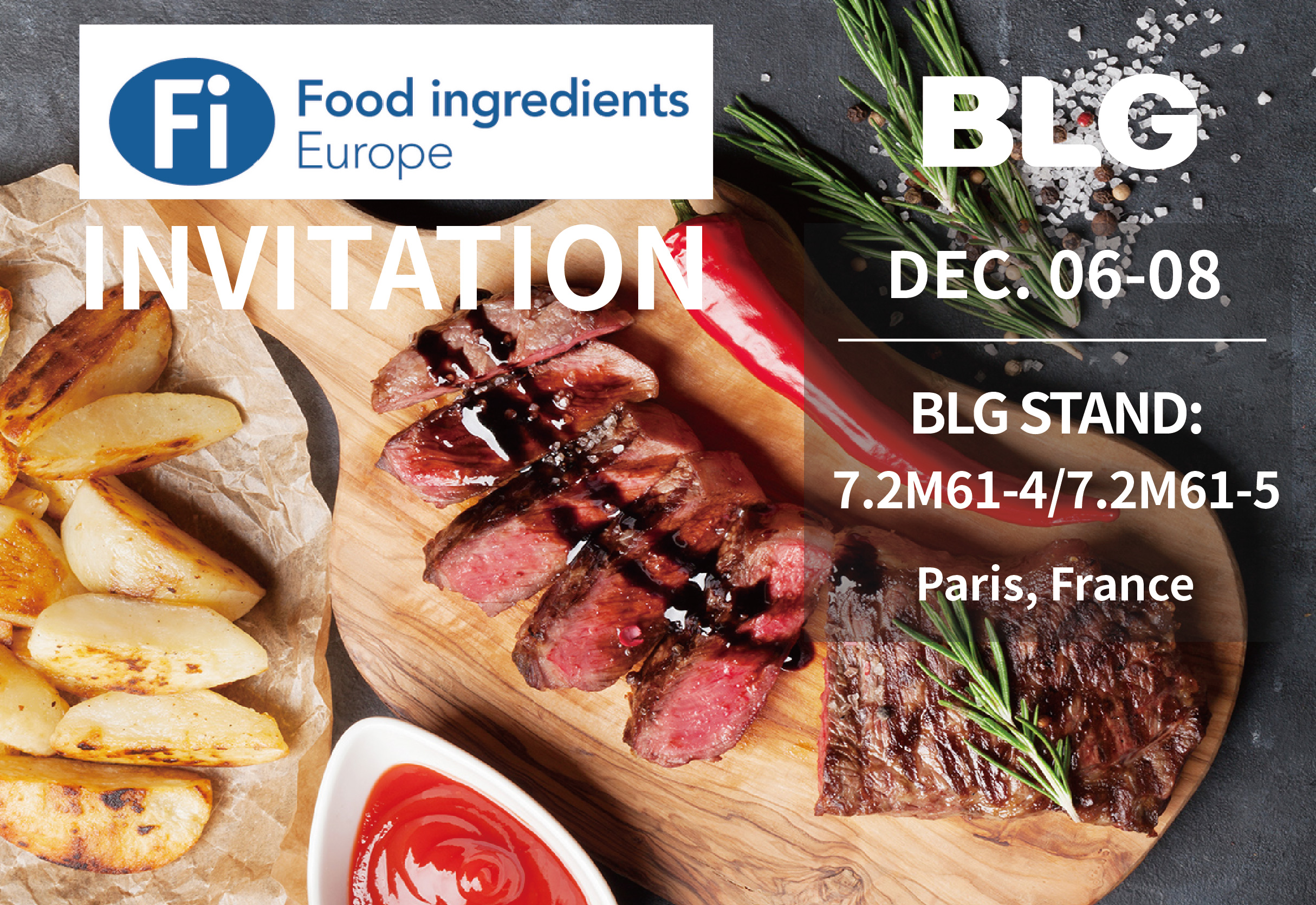BLG meets you at FIE Exhibition in Europe 2022